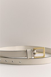 Leather Slim Belt