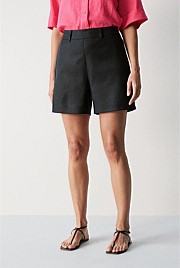 Linen Blend Smart Short