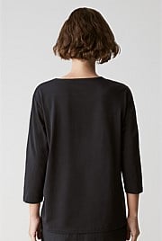 Organically Grown Cotton 3/4 Sleeve T-Shirt