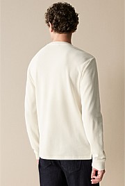 Australian Cotton Waffle Henley