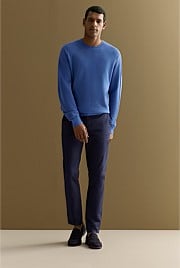 Australian Cotton Textured Knit Crew