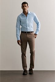 Tailored Fit Poplin Smart Shirt