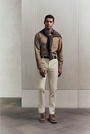 Pleat Front Chino Pant