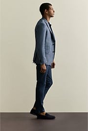 Tailored Fit Italian Linen Blend Blazer