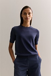 Silk Linen Luxury Blend T-shirt