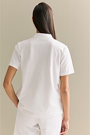 Australian Cotton Pique Classic Monogram Polo