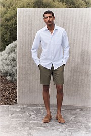 Cotton Twill Chino Short