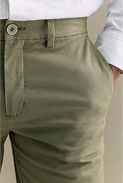 Cotton Twill Chino Short