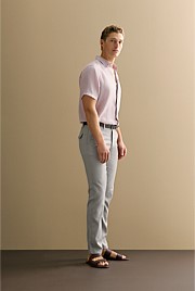 Regular Fit Delave Linen Short Sleeve Shirt