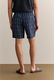 Etched Geo Swim Short