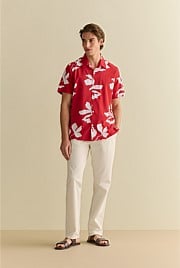 Palm Leaf Short Sleeve Shirt