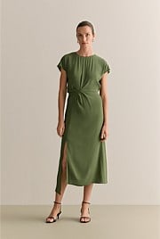 Asymmetric Hem Dress