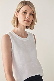 Linen Shell Top