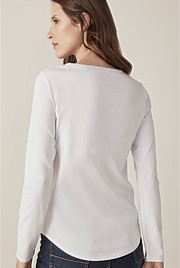 Organic Cotton Long Sleeve T-Shirt