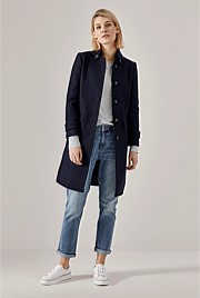 Wool Military Coat