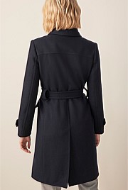 Wool Military Coat